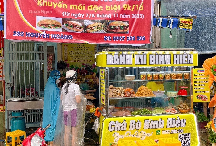 Quán bánh mì Đà Nẵng