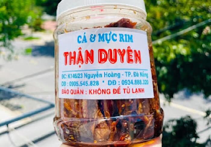 Mực rim me Đà Nẵng