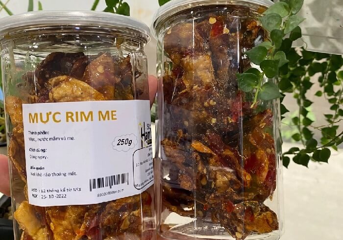 Mực rim me Đà Nẵng