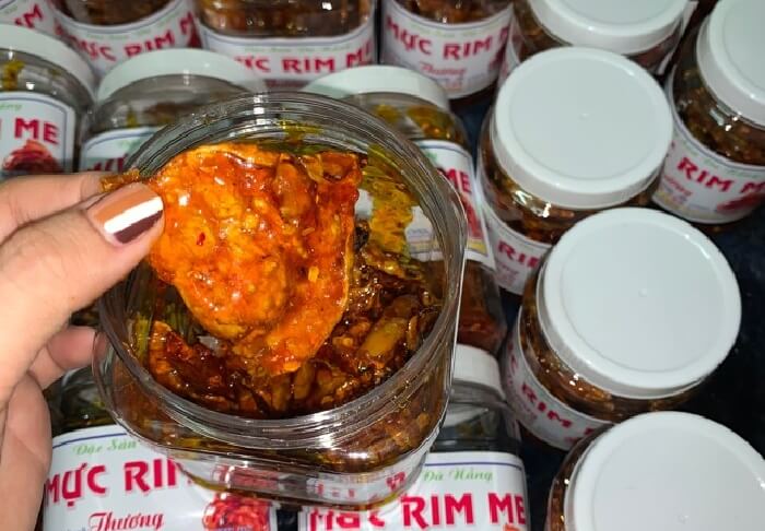 Mực rim me Đà Nẵng