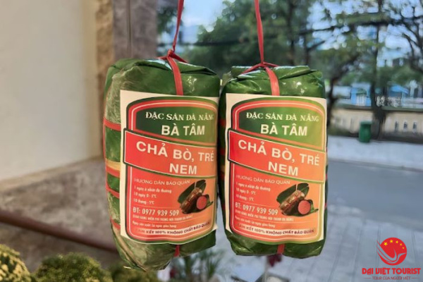 Chả bò Bà Tâm Đà Nẵng – Thương hiệu nức tiếng ai cũng mê