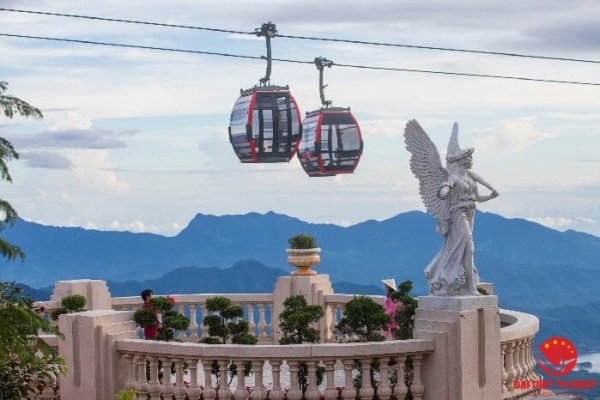Giới thiệu hệ thống cáp treo Bà Nà và sức chứa mỗi cabin