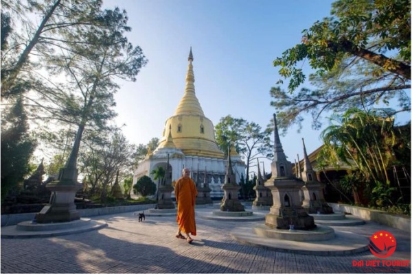 Khám phá chùa Thiền Lâm Huế – Ngôi chùa đậm nét Thái Lan