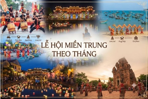 Lịch lễ hội miền Trung theo tháng: đi khi nào để không bỏ lỡ?