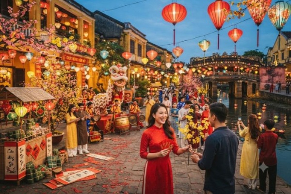 Tết Nguyên Đán ở Hội An có gì vui? Từ đêm giao thừa đến lễ hội đầu xuân