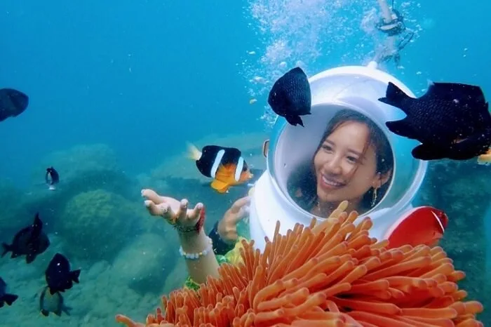 TOUR ĐI BỘ DƯỚI BIỂN NHA TRANG