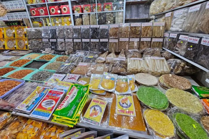Bánh tráng xoài Nha Trang