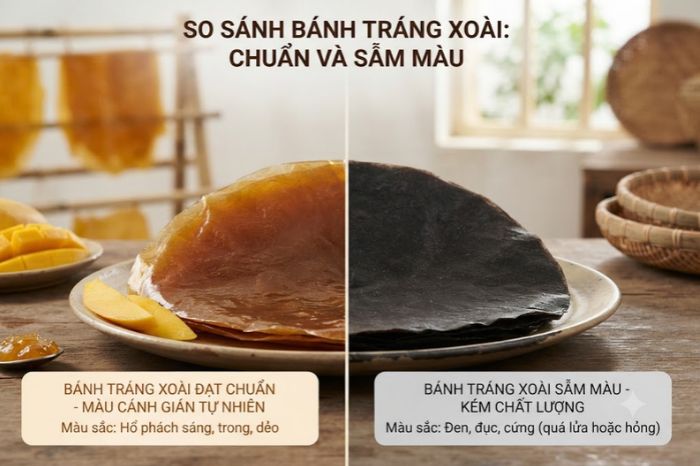 Bánh tráng xoài Nha Trang