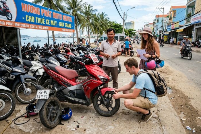 Thuê xe máy Nha Trang