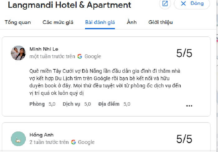 Khách sạn đường Ngô Thì Sĩ Đà Nẵng