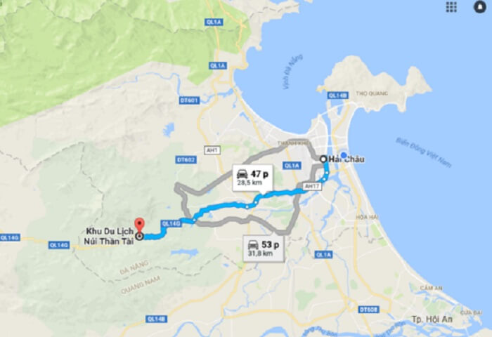 Núi Thần Tài quy định giờ mở cửa và đóng cửa