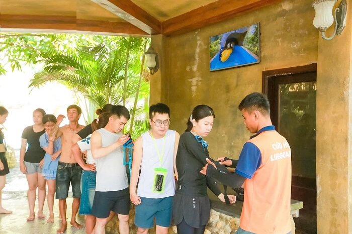 Quy định tại Núi Thần Tài