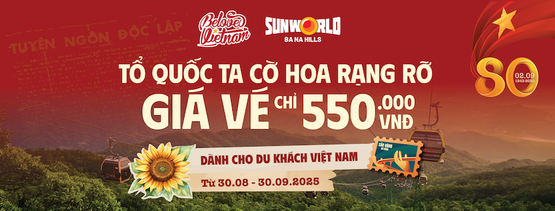 Bà Nà Hills khuyến mãi rẻ chưa từng có