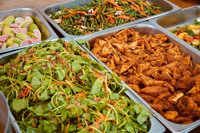 Cơm chay Chùa Hộ Quốc