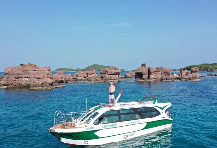 Di chuyển đến công viên san hô Ocean Pearl Phú Quốc