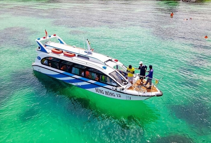 Di chuyển ra hòn Gầm Ghì Phú Quốc