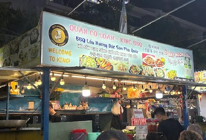 Quán nướng Phú Quốc