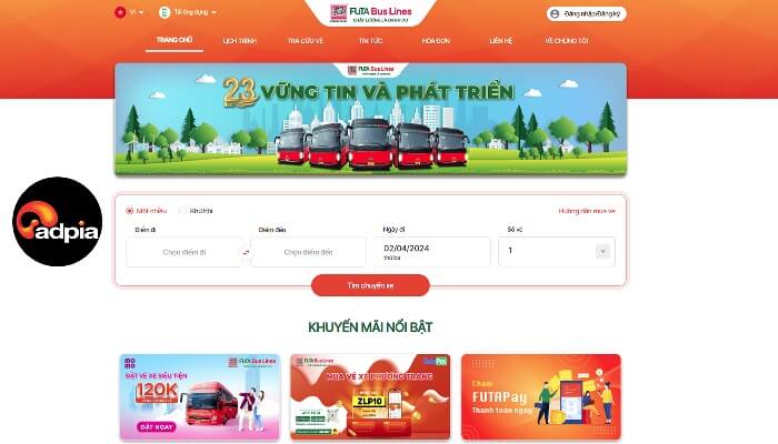 Hãng xe giường nằm Hà Nội Đà Nẵng