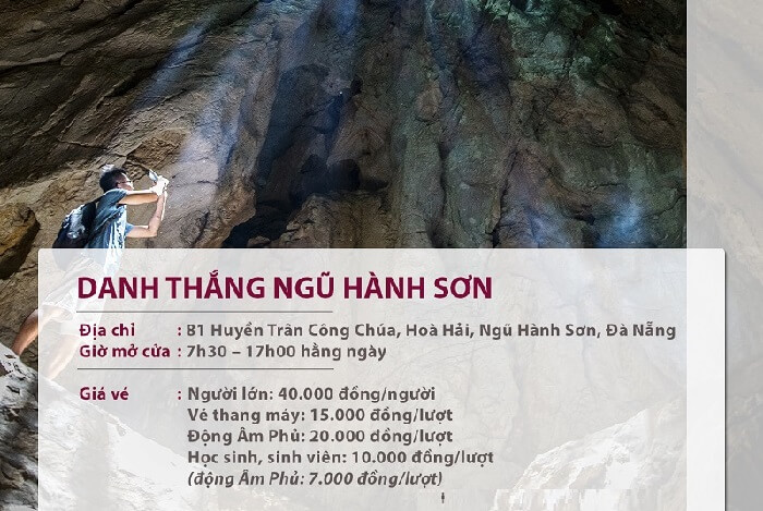Giá vé Động Âm Phủ Đà Nẵng
