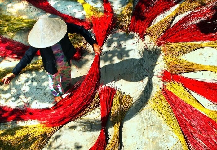 Làng chiếu Cẩm Nê Đà Nẵng
