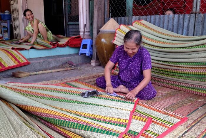 Làng chiếu Cẩm Nê Đà Nẵng