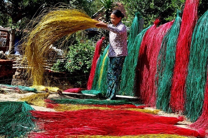 Làng chiếu Cẩm Nê Đà Nẵng