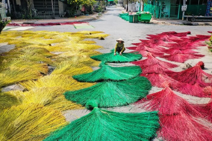 Làng chiếu Cẩm Nê Đà Nẵng