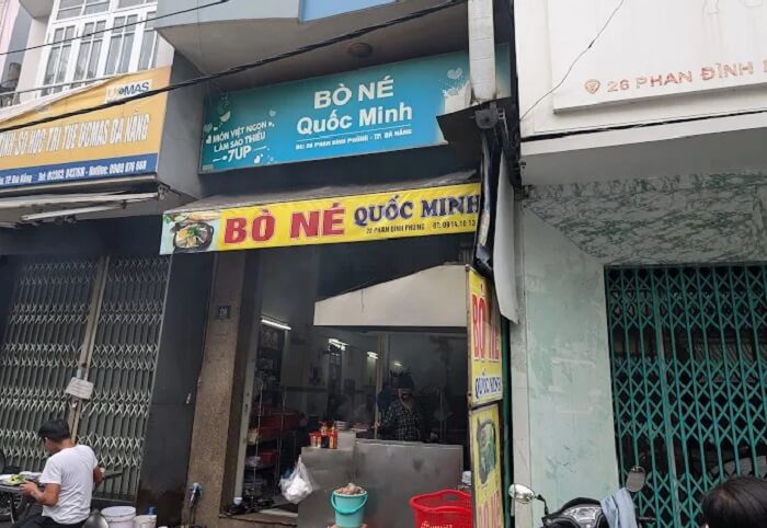 Quán bò né Đà Nẵng