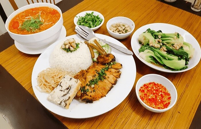 Quán cơm tấm Đà Nẵng