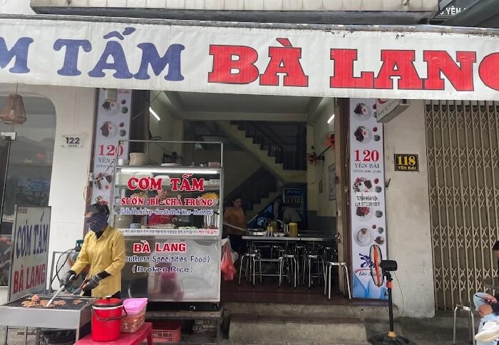 Quán cơm tấm Đà Nẵng