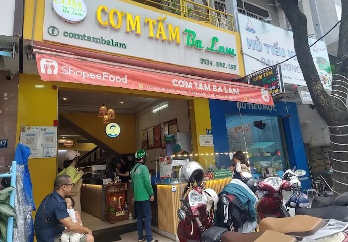 Quán cơm tấm Đà Nẵng
