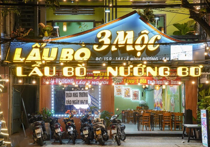 Quán lẩu bò Đà Nẵng