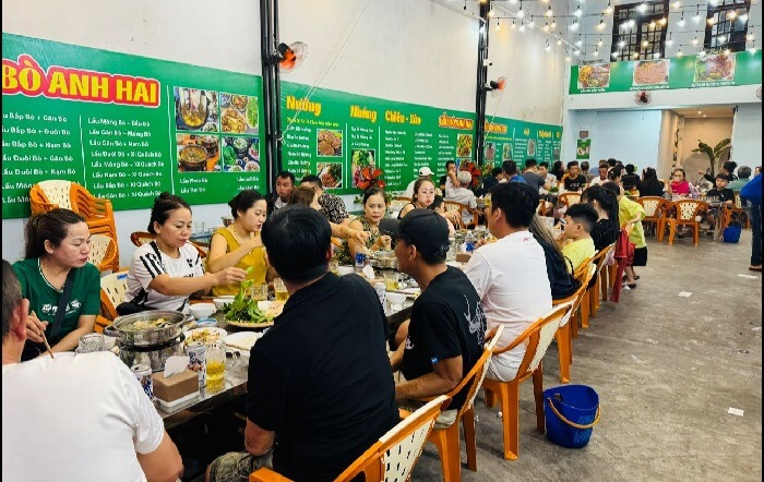 Quán lẩu bò Đà Nẵng