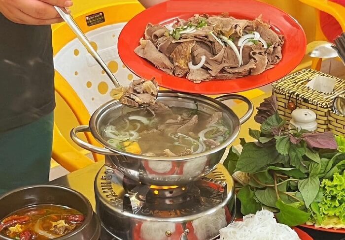 Quán lẩu bò Đà Nẵng
