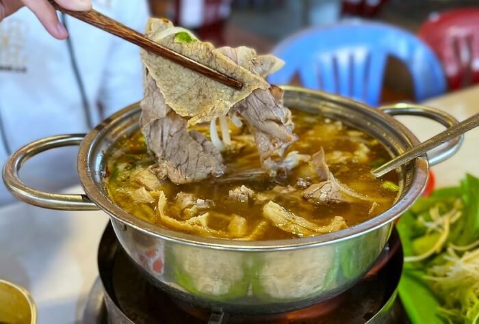 Quán lẩu bò Đà Nẵng