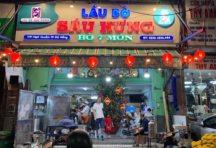 Quán lẩu bò Đà Nẵng