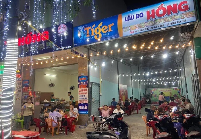 Quán lẩu bò Đà Nẵng