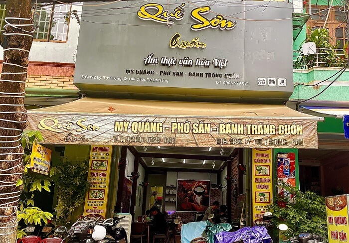Quán mì Quảng ếch Đà Nẵng