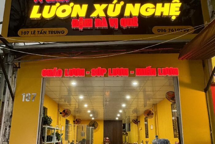 Quán miến lươn Đà Nẵng