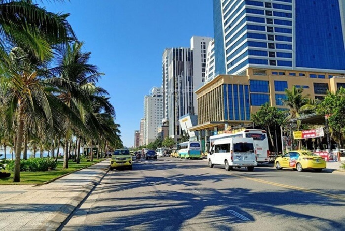 Dường đi Esco beach Đà Nẵng