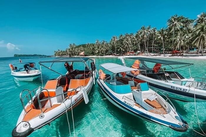 Bảng giá thuê cano Phú Quốc