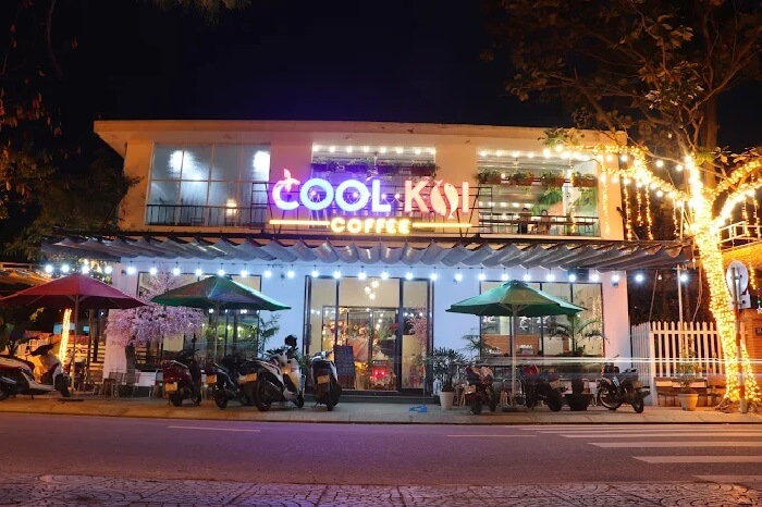 Quán cafe cá Koi Đà Nẵng