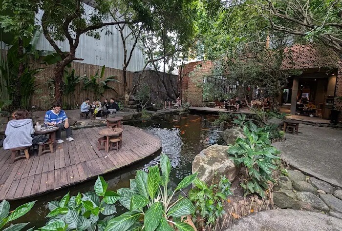 Quán cafe cá Koi Đà Nẵng