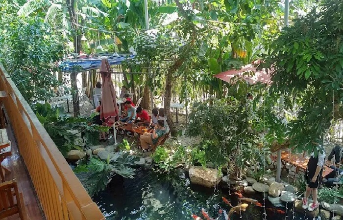 Quán cafe cá Koi Đà Nẵng