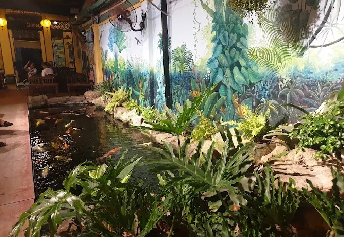 Quán cafe cá Koi Đà Nẵng
