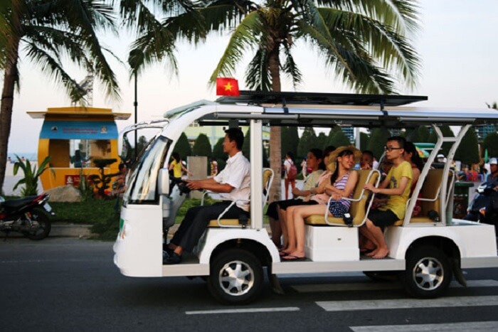 Xe điện du lịch Đà Nẵng