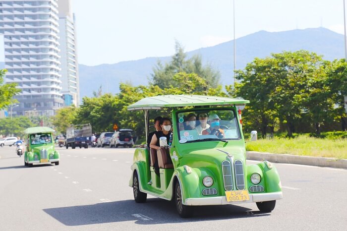 Xe điện du lịch Đà Nẵng