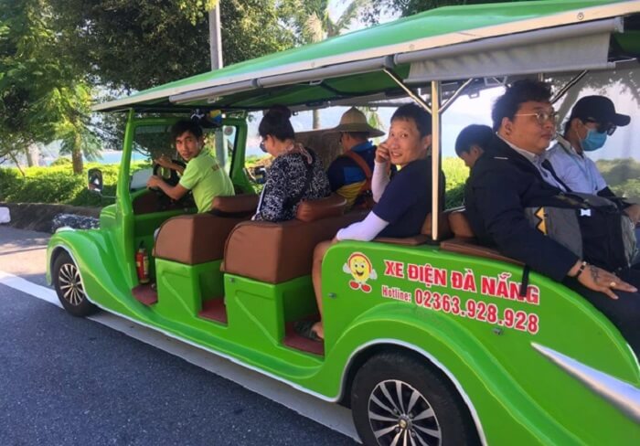 Xe điện du lịch Đà Nẵng