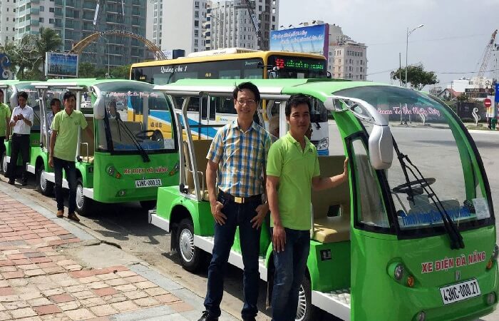 Xe điện du lịch Đà Nẵng