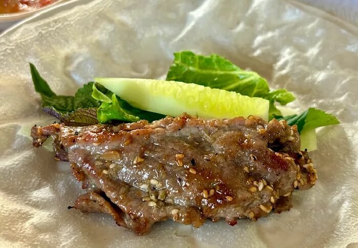 Bò nướng Lạc Cảnh Nha Trang